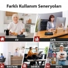 Hello F60D DC 5V 1A Kablosuz Intercom Sistemi 18 Kanal Kapalı Devre Sesli İletişim Çözümü