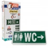 Horoz Robson 3W 160 Lümen Şarjlı WC Sağ Tuvalet Yön Levhası (2li Paket)