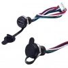 Intercom IC-266T-2 Pano Tip TYPE-C Şase Dişi 5Pin Soketli Şarj Ve Data Bağlantı Modülü Su Geçirmez