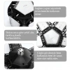 Ledx Ayarlanabilir Açılı 3 Kanatlı 72 Smd Ledli Galaxy Projektör Işığı 40W 4400 Lumen E27 32cm