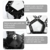 Ledx Ayarlanabilir Açılı 4 Kanatlı 108 Smd Ledli Galaxy Projektör Işığı 50W 5500 Lumen E27 32cm Çap