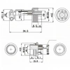 Magicvoice MV-29494 Dişi 4 Pinli Mini Mayk Fiş