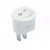 Mini Yuvarlak Işıksız ON-OFF Beyaz Anahtar IC-134E
