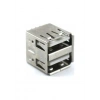 Ms-031 2 Li Dişi Usb 17Mm Şase Usb Soket