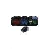 Narita GX-550 Gamıng Combo Oyuncu Klavye Mouse Set Siyah
