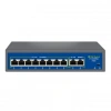Novacom NVC-HIF0820FBL-C 8+2 Port 120W 10/100Mbps PoE Switch (250m Extend Modlu)