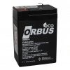 Orbus Eco ORB6-4 6 Volt 4 Amper Kuru Işıldak Aküsü (70x48x101 Mm)
