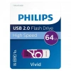 Philips Vivid Serisi 64GB USB 2.0 High Speed Flash Bellek (FM64FD05B/00)