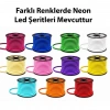PowerMaster PM-5290 Silikon Kaplama 12 Volt 100 Metre Pembe Neon Led Şerit Aydınlatma