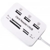 Powermaster 3 Port 2.0 Usb Çoklayıcı Hub + 4 Slot Kart Okuyucu PM-6052