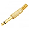 Powermaster 3.5 Mm Mono Gold Metal Jack Fiş
