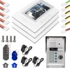 PowerMaster 37T4 3 Daire 7 NFC Destekli Görüntülü Diafon Kapı Zili Interkom Akıllı Ev Güvenliği Sistemi