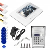 PowerMaster 773TP 1 Daire 7 NFC Şifre Girişli Görüntülü Diafon Kapı Zili Interkom Akıllı Ev Güvenliği Sistemi