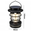 Powermaster HOP-8819 Solar Güneş Panelli Sensörlü Kamp Lambası (Filament + SMD + RGB Şerit)