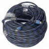 Powermaster PM-32806 Örgülü Chipsetli Çift Filtreli 40 Metre 4K HDMI 2.0 Görüntü Aktarım Kablosu
