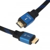 Powermaster PM-32806 Örgülü Chipsetli Çift Filtreli 40 Metre 4K HDMI 2.0 Görüntü Aktarım Kablosu