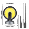 PowerMaster PM-24564 25 Watt USB - Type-C Girişli Cob Ledli Tek Yönlü 180 Derece Solar Çalışma Lambası