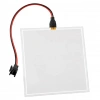 Powermaster PM-37724 100x100mm Elektrominesans (EL) 3V Led Panel Mavi Aydınlatmalı Esnek Yapı