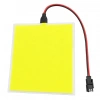 Powermaster PM-37725 100x100mm Elektrominesans (EL) 3V Led Panel Sarı Aydınlatmalı Esnek Yapı