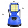 Powermaster PM-8033C 6 Modlu El Feneri ve Işıldak Acil Durum Lambası Solar Şarjlı