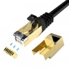 PowerMaster PMCAT75 Siyah Cat7 5 Metre 10Gbps 600MHz LAN Ethernet Kablosu - RJ45 26AWG Bakır