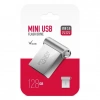 Powerway Mini 128GB Metal Mini USB 3.0 Flash Bellek Yüksek Hızlı