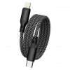 Raca RC20L 35 Watt Type-C to Lightning Manyetik Şarj Kablosu (1 Metre) - Siyah