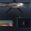 Rampage MP-21 Pulsar M Rgb Ledli 252X328X3 Mm Siyah Oyuncu Mouse Pad