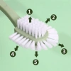 Sunup SN-29308 Pratik 5 Taraflı Ayakkabı - Mutfak - Banyo Temizlik Fırçası