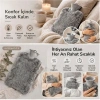 Sunup SN-29909 Peluş Kılıflı Yumuşak Dokulu 30 Cm 2000 Ml Kapasiteli Sıcak Su Torbası