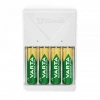 Varta 4XAA 2100 Mah Pilli Beyaz Plug Pil Şarj Ci̇hazı