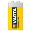 Varta Superlife Çinko 9 Volt Pil (12li Paket)