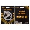 Weko WK-29908 Beyaz 1 Metre Usb To Type-C Şarj - Data Aktarım Kablosu