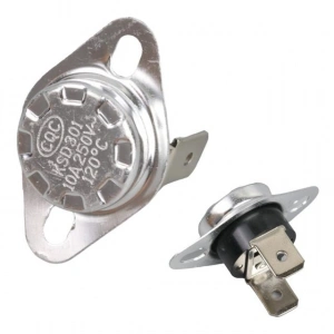 120°C NC (Normalde Kapalı) KSD301 Bimetal Termostat