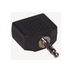 3.5 Mm Stereo Erkek / 3.5 Mm 2 Dişi Çevirici Jack