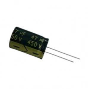 47 MF 400 V İnce Uzun Bacak Kondansatör