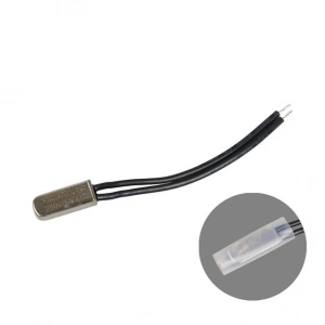 60°C 5A Kablolu Metal Gövdeli Termik Sigorta (Thermal Fuse)