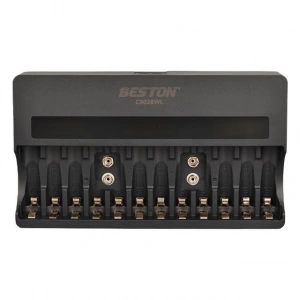 Beston C9028WL AA/AAA/9V/C Boy/D Boy/Lion Hızlı Pil Şarj Cihazı