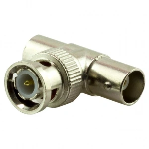 Bnc T Konnektör Erkek/Dişi/Dişi