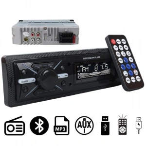 Carstar CS-960 Çift USB/SD/FM/AUX/Bluetooth Kumandalı Oto Teyp 4X60 Watt