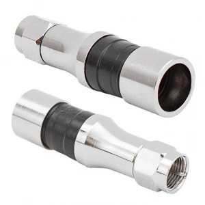 Erkek Sıkmalı RG11 F Konnektör Compressıon CTF111 Boğazlı İğneli