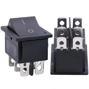 Geniş Işıksız 6P (On/Off) Açma Kapama Anahtarı IC-109A