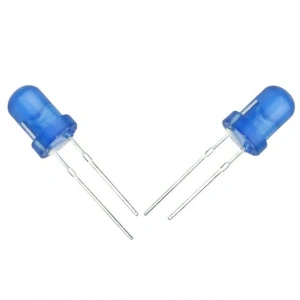 Halmet Mantar Led 5mm Mavi