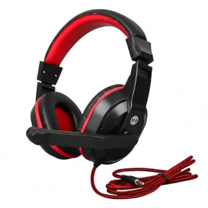 Hello 3.5 Mm Stereo Kablolu Ledli Mikrofonlu Siyah Gaming Oyuncu Kulaklık HL-5351