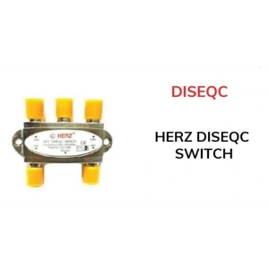 Herz 4x1 950-2400MHz 3dB Diseqc Switch Uydu Birleştirici