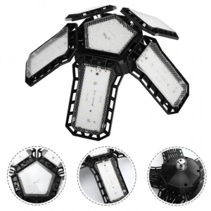 Ledx Ayarlanabilir Açılı 5 Kanatlı 148 Smd Ledli Galaxy Projektör Işığı 60W 6600 Lumen E27 32cm Çap