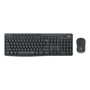 Logitech MK295 Q Tr Siyah Kablosuz Klavye Mouse Set