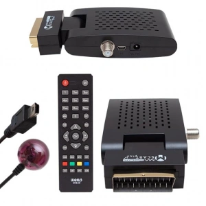 Magbox Scart Plus TKGSli Scart Girişli Mini SD Uydu Alıcısı