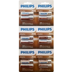 Philips AA Alkalin Kalem Pil 12li Kartela