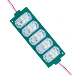 Powermaster 12 Volt 4 Watt Yeşil 3030 10 X 53.8 Mm IP65 260 – 280 Lümen 180 Derece Modül Led